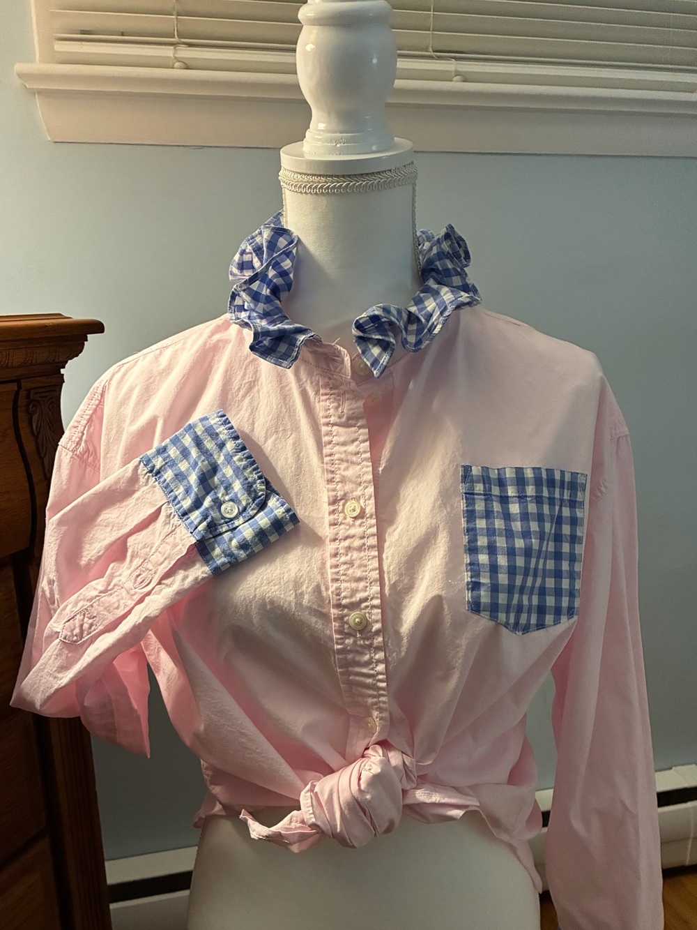 Up-Cycled “Girly” shirt